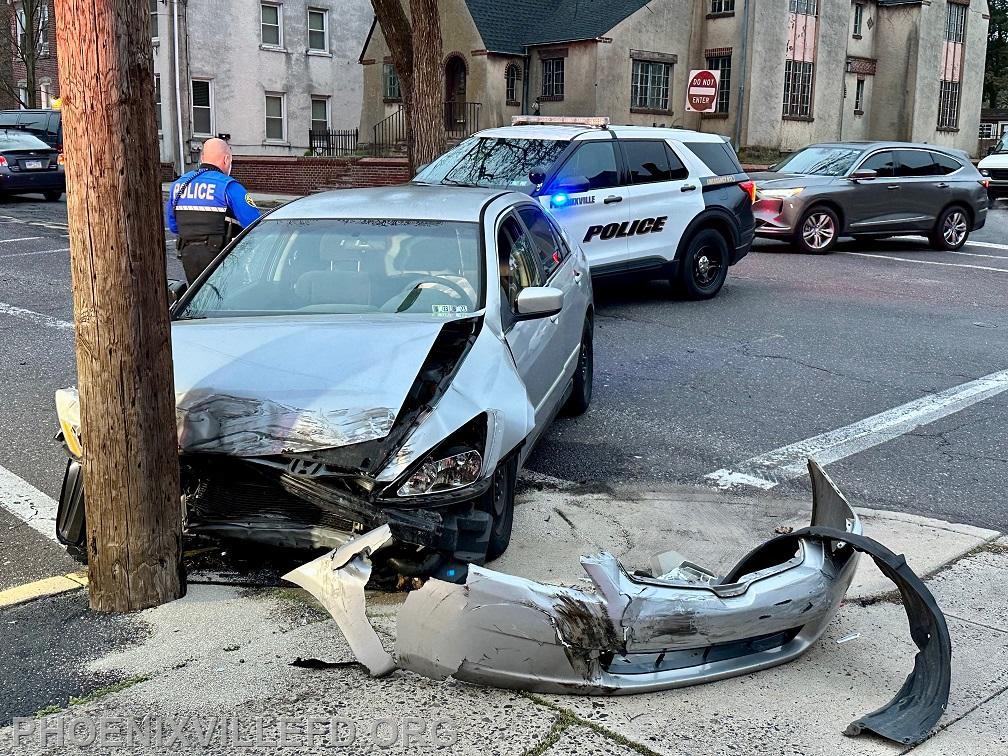 Morning Crash on Gay Street - Phoenixville Fire Department